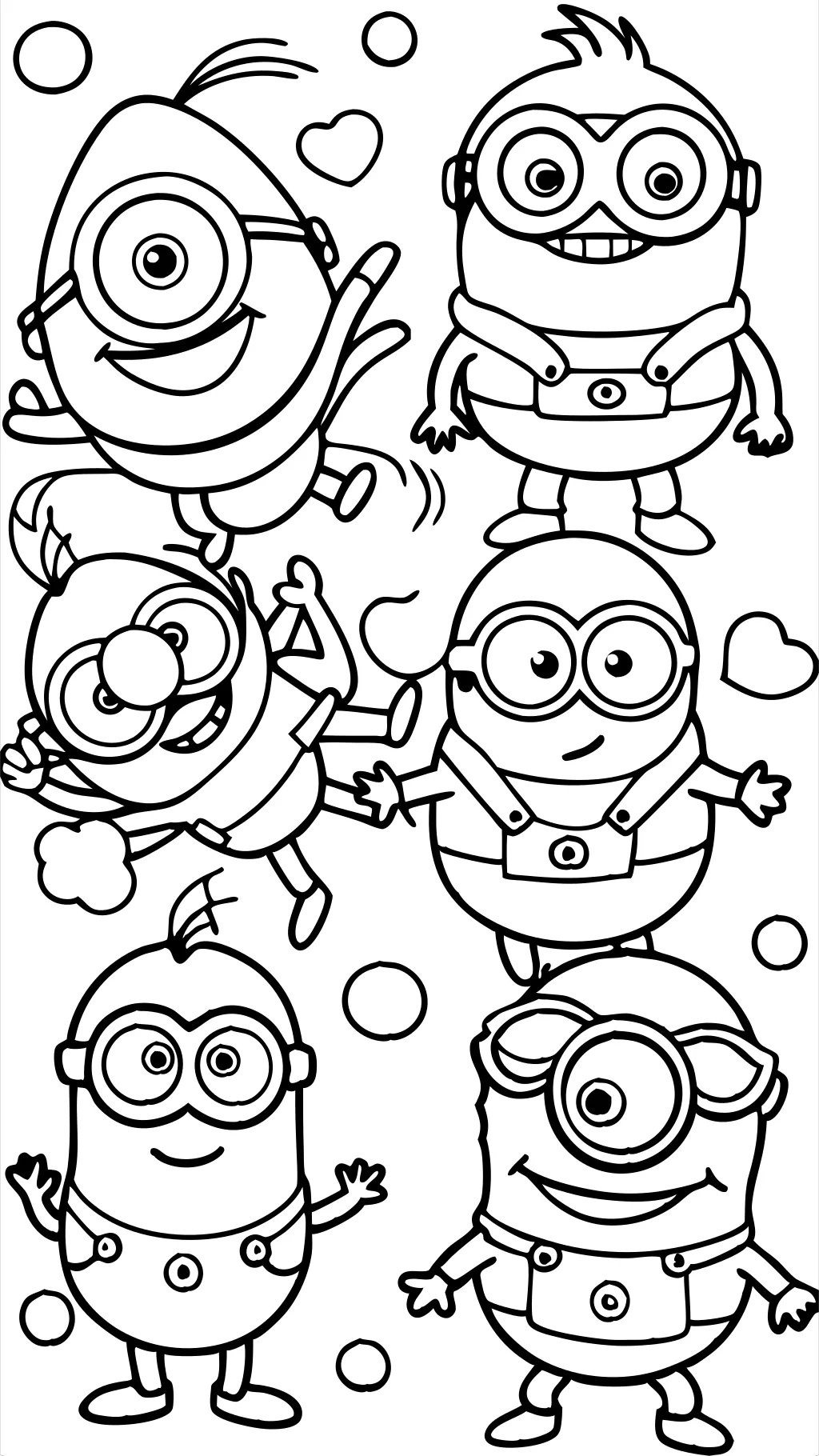 minions coloring pages